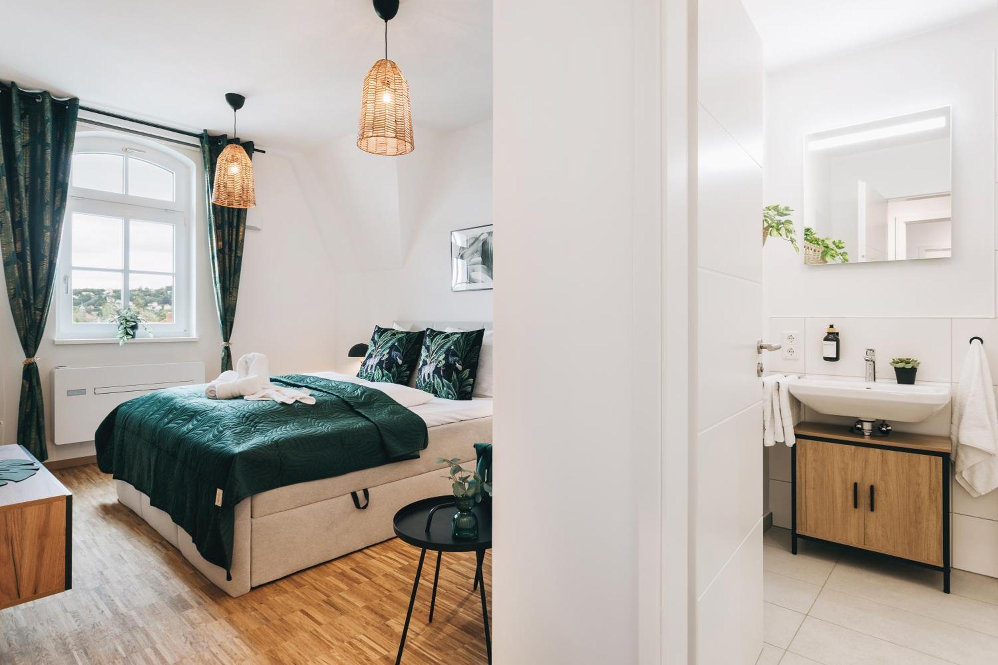 Oasis Appart - Wohnen In Dresden - Netflix - Tiefgarage - Dachterrasse Exterior photo